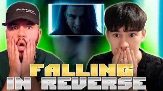 Этот мужик просто ПСИХ | Falling In Reverse - "Voices In My Head" | Реакция | Reaction