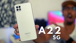 SAMSUNG GALAXY A22 5G (Test) : Le smartphone 5G le plus accessible de Samsung ! Mauvais ?