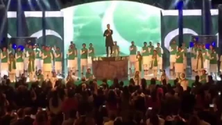 Atif Aslam Singing National Anthem - Lux Style Awards 2017