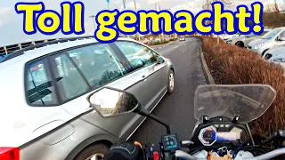 Steine auf Auto geworfen, Irrer Radfahrer und Motorrad übersehen| DDG Dashcam Germany | #365