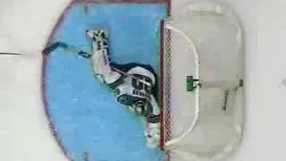 Evgeni Nabokov with the Save of the Year, Possibly Decade?