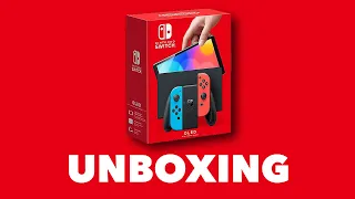 Unboxing the OLED Nintendo Switch