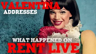 VALENTINA Addresses WHAT HAPPENED on RENT LIVE? Hey Qween HIGHLIGHT