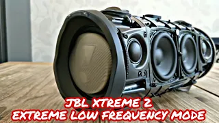 JBL XTREME 2 - EXTREME LOW FREQUENCY MODE! "DSP OFF"