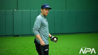 Infield - Ball & Wall Drill Pt. 2 (Forced Short Hop Drill)