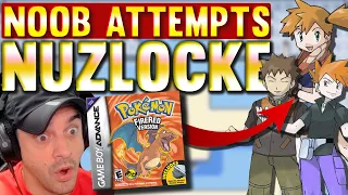 POKEMON NOOB ATTEMPTS NUZLOCKE CHALLENGE