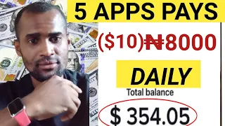 This Apps will pay you $10 (8k) within 24 hours without capital/how to make money online in Nigeria