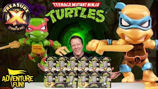 7 Treasure X Gold TMNT Teenage Mutant Ninja Turtles Sewer Rescue Adventure Fun Toy Review!