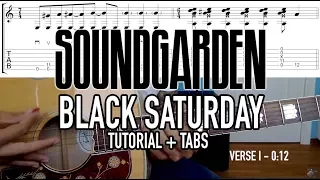 Black Saturday - Soundgarden (Guitar Lesson + Tab)