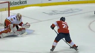 Panthers, Flames take it to a shootout for the win