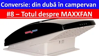 Ce este o trapă cu ventilator MAXFAN? Cum se monteaza si cum merge?