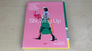 Showing Up - A24 Shop Exclusive Collector’s Edition 4K Ultra HD Blu-ray Unboxing