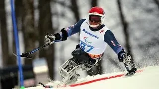 Scott Meyer  (1st run) | Men's slalom sitting | Alpine skiing | Sochi 2014 Paralympics