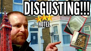 I paid £17 to stay in this low budget HOTEL in BLACKPOOL / worst hotel ever ??