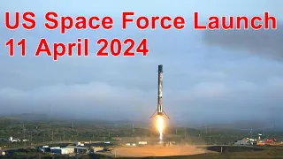 Beautiful Landing - SpaceX Falcon 9 Launch of USSF-62 - 11April2024