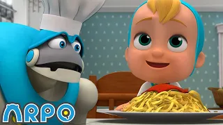 Hungry Baby - Fridge NIGHTMARE!!! | Baby Daniel and ARPO The Robot | Funny Cartoons for Kids