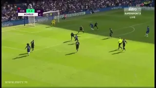 Sterling's 1st goal for Chelsea vs Leicester City 🔥🔥