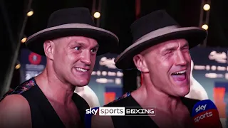 "I'm nervous, shaking & terrified!" 😳 Tyson Fury FUNNY interview ahead of undisputed fight