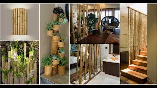 Bamboo Interior Design Ideas | Garden Wall Art Furniture House Home Decor Desk Roof Chair 2018