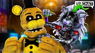 Shattered Roxanne Wolf BETRAYED Golden Freddy in VRCHAT