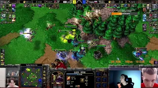 Starbuck vs Fortitude | Happy vs Lyn - Warcraft 3 All-Star League