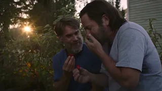 Bill and Frank strawberries scene - The Last of Us