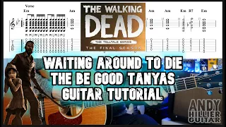 The Walking Dead Waiting Around to Die Guitar Tutorial (The Be Good Tanyas)