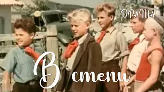 В степи (1950) Фильм Бориса Бунеева, А. Ульянцева В ролях Борис Елисеев Наталья Защипина Драма