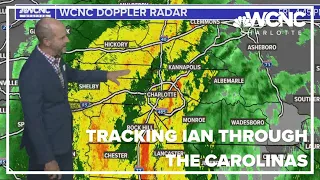 Forecast: Worst weather in the Charlotte area through tonight as Ian moves inland