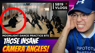 DANCER ANALYSIS: [SB19 VLOGS] MOONLIGHT Dance Practice BTS │ Insane CAMERA ANGLES by Sir JAY!