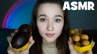 АСМР итинг экзотических фруктов (маракуйя, лонган) | ASMR explores exotic fruits