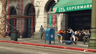 GTA 5 -- Spree killing / active shooter / terrorism