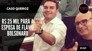 Depósito de Queiroz ajudou a mulher de Flávio Bolsonaro a quitar parcela de imóvel