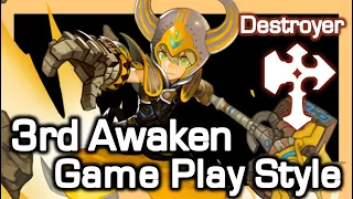 Destroyer 3rd Awaken Game PlayStyle / Dragon Nest SEA (March)