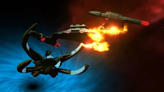 Klingons Encounter Vorlon Dreadnought