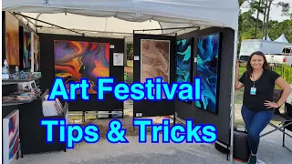 This was LONG Overdue! - Art Festival Tips & Tricks - My Experiences with Art Shows