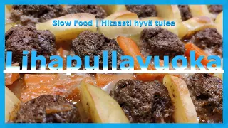 Lihapullavuoka resepti | Slow Food | Hitaasti hyvä tulee
