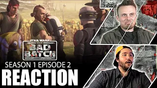 Zach watches Bad Batch 1x2 REACTION!! | "Cut and Run"