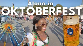 36 hours in Germany for OKTOBERFEST | Going to Oktoberfest ALONE (& my first time) | helpful tips