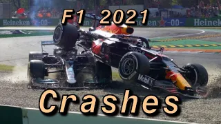 F1 2021 Crashes