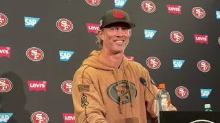 49ers DC Nick Sorensen growing in media duties — lively, insightful second presser