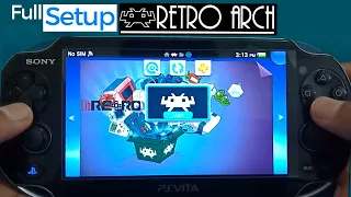 Ps Vita RetroArch Complete setup | Ps Vita Hacks | 2021