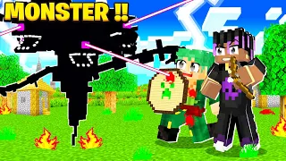 WE GOT ATTACKED BY WITHER STORM IN MINECRAFT | RON9IE