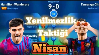 Osm Taktik 2024 Yenilmezlik Taktiği Nisan Efsane Taktik Osm Best Tactics 2024