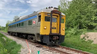 Waterloo Central’s Budd RDC 6148 out stretching her legs on the Waterloo Spur