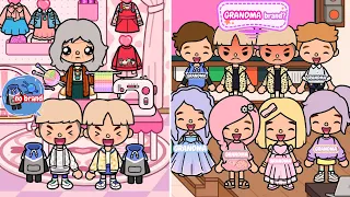 Grandma Became A Fashion Designer After Grandkids Didn't Like Her Clothes | Toca Life Story