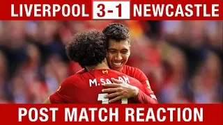 A FIRMINO MASTERCLASS! Liverpool 3-1 Newcastle Fan Reaction #LIVNEW