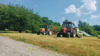 Żyletki się gnoo☘️Sianokosy z nowymi nabytkami😱Zetor na 2 koła!?Case, Renault,Zetor,Sipma,Kuhn