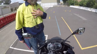 Getting P1 motorcycle licence in NSW - Motorcycle Operator Skill Test (MOST)