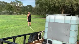 Deer Food Plot Watering System